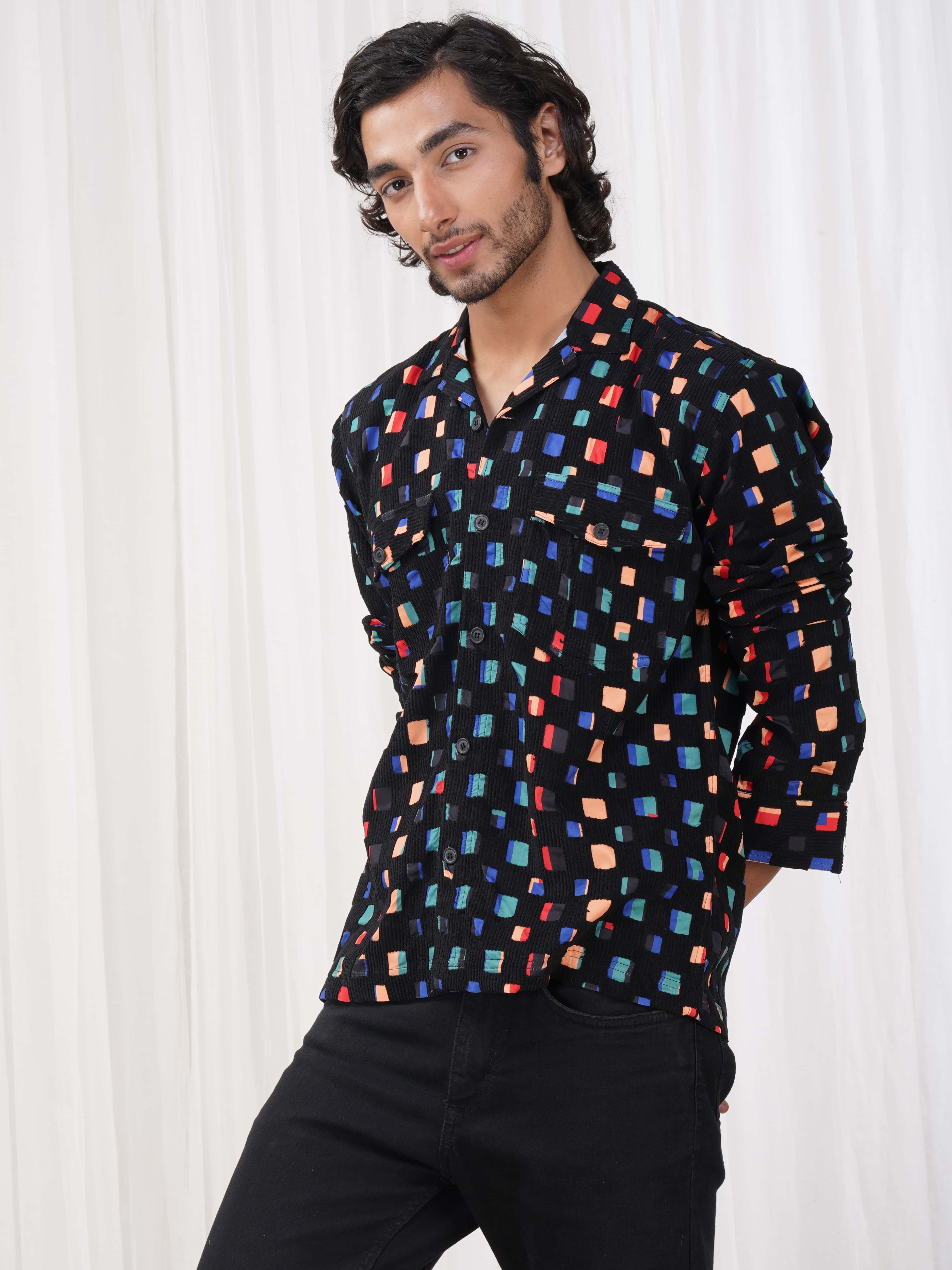 Black Imported Premium Shirt for Men's - Image 5