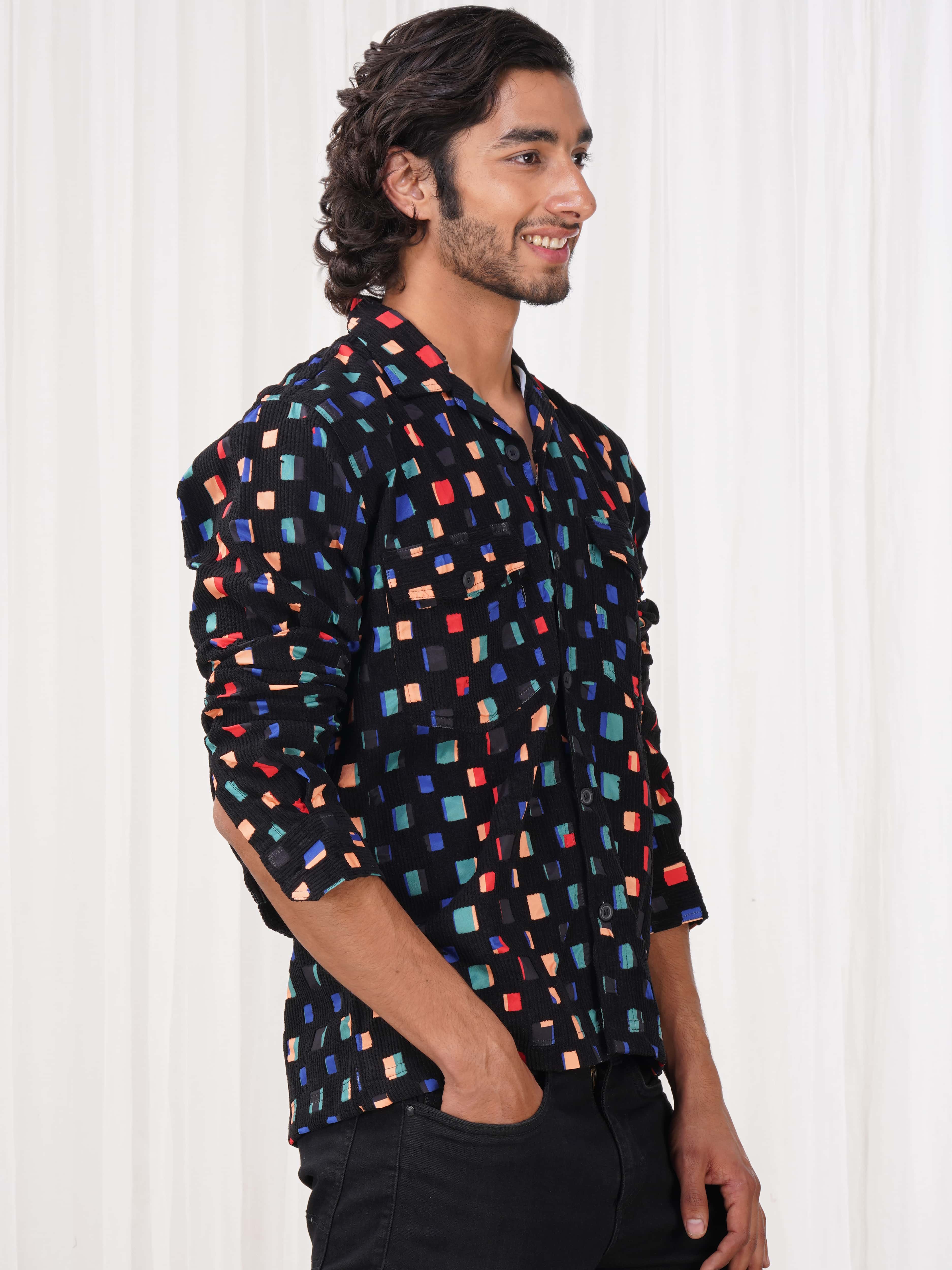 Black Imported Premium Shirt for Men's - Image 6