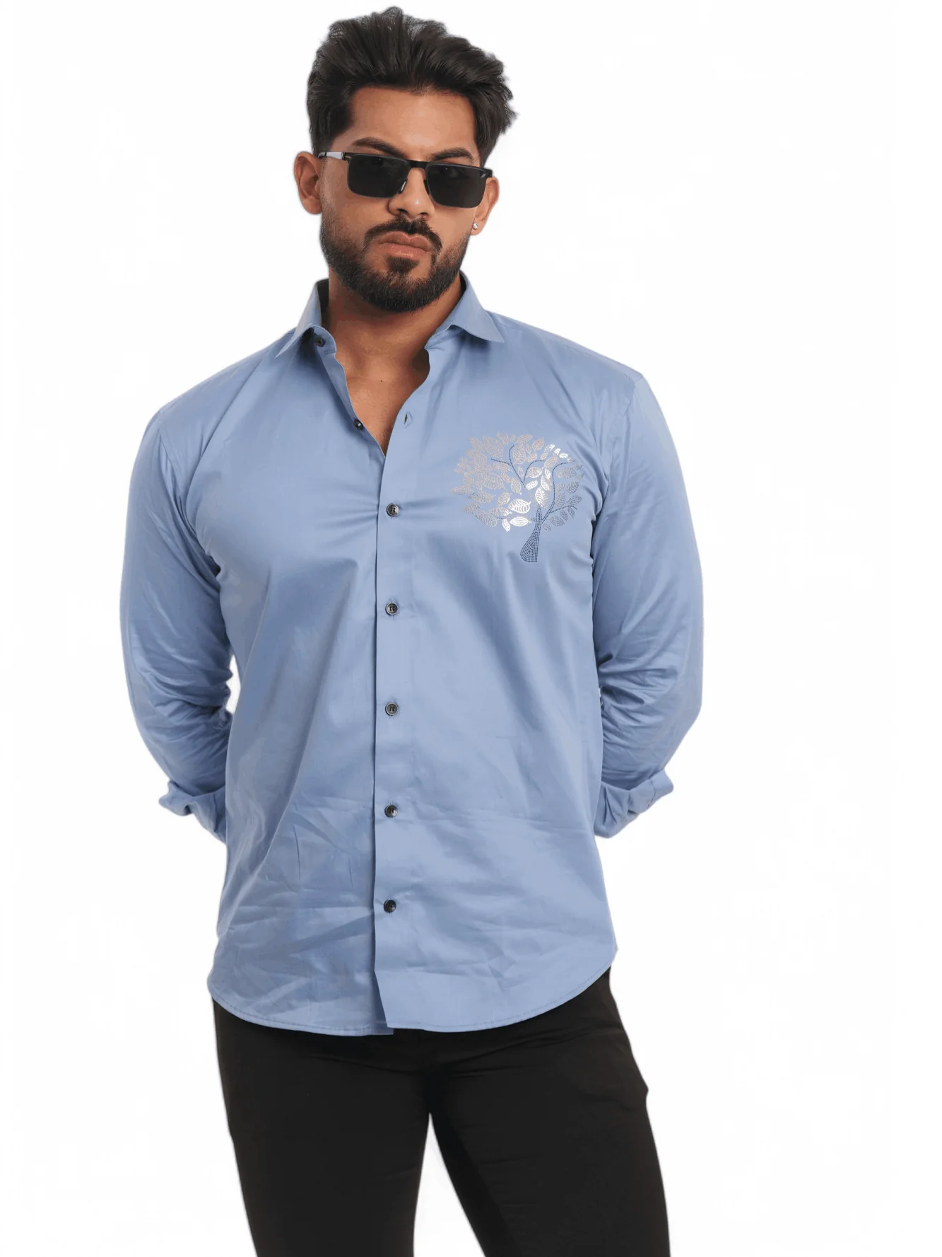 FOOMER SKY TREE SEQUENCE DESIGNER SHIRT FOR MEN'S - Image 3