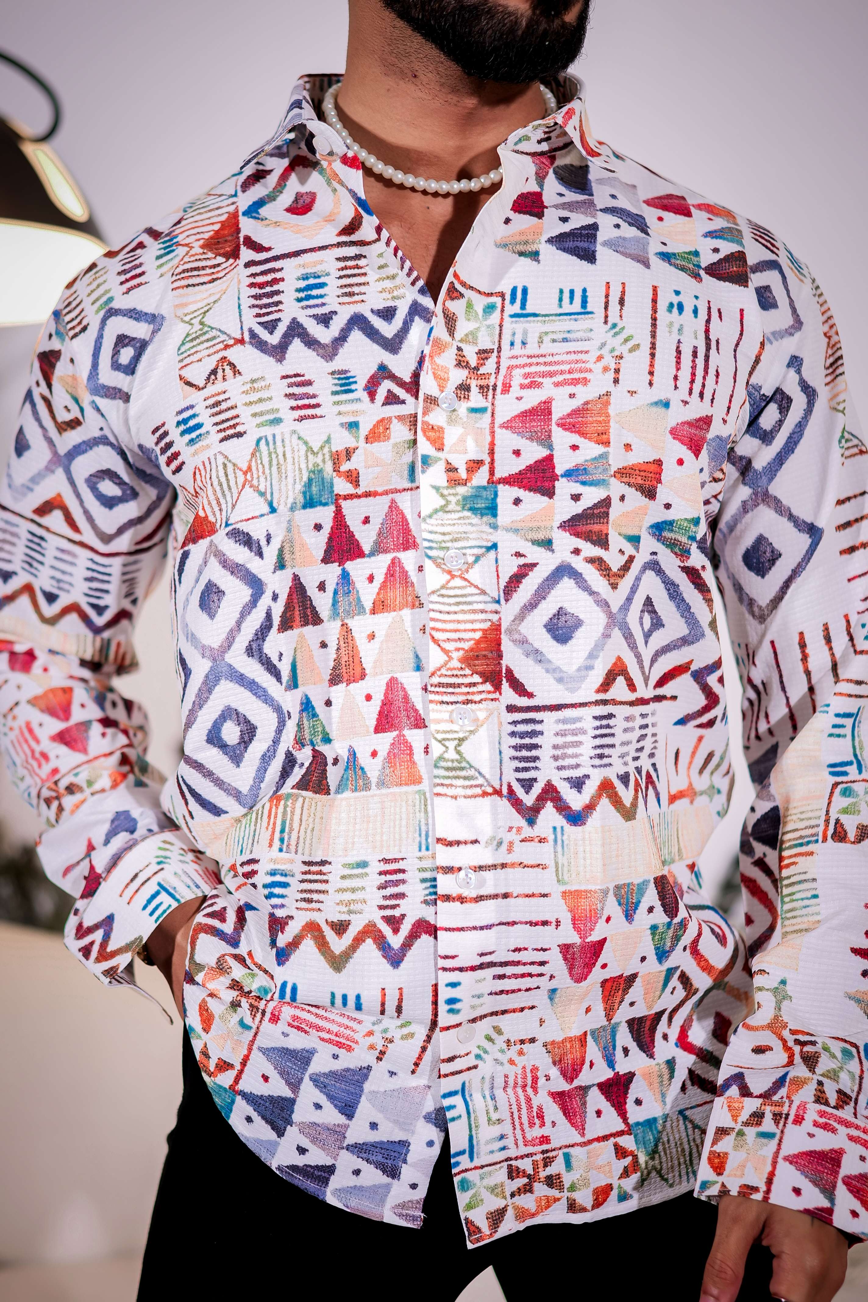 Terra Cotta Imported Premium Shirt for Men's - Image 2