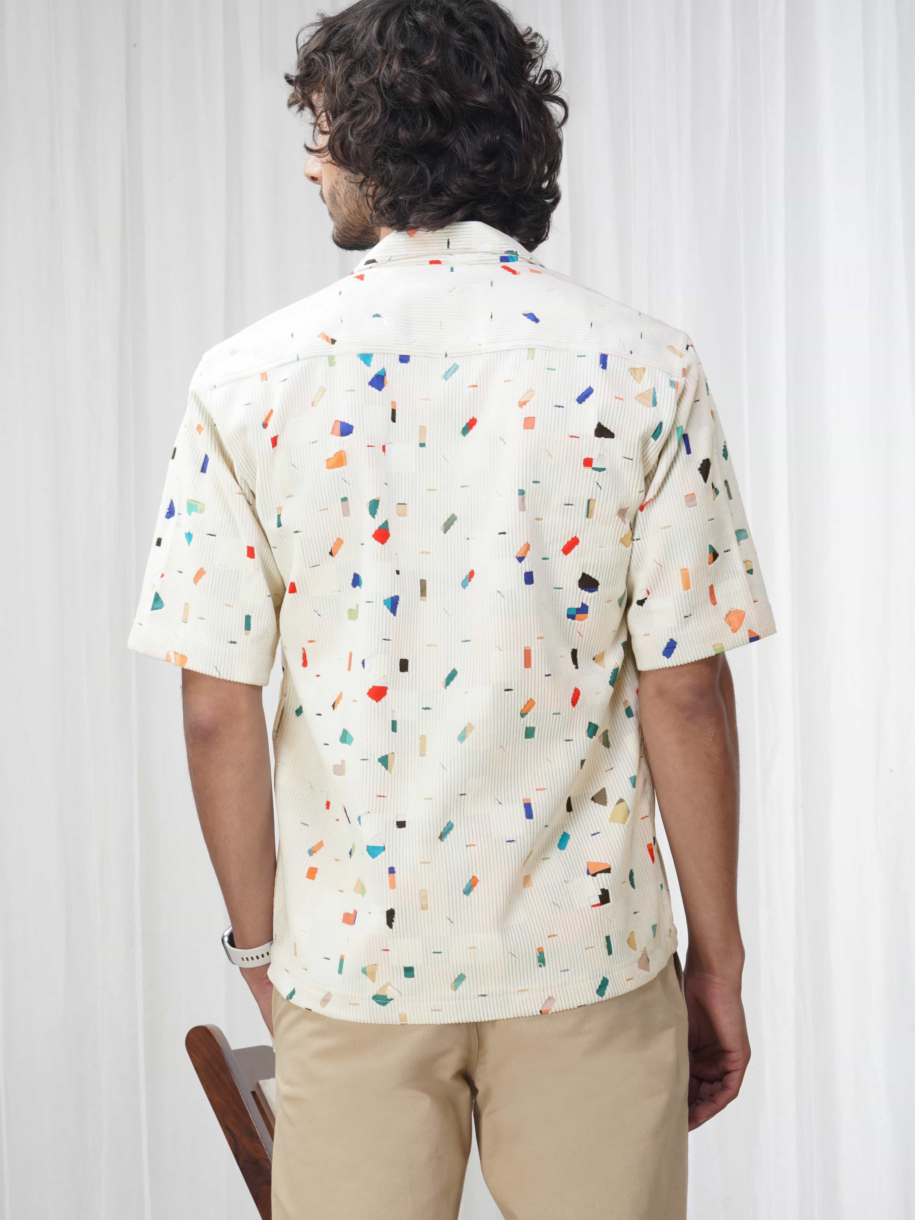 White Imported Premium Shirt for Men's - Image 5